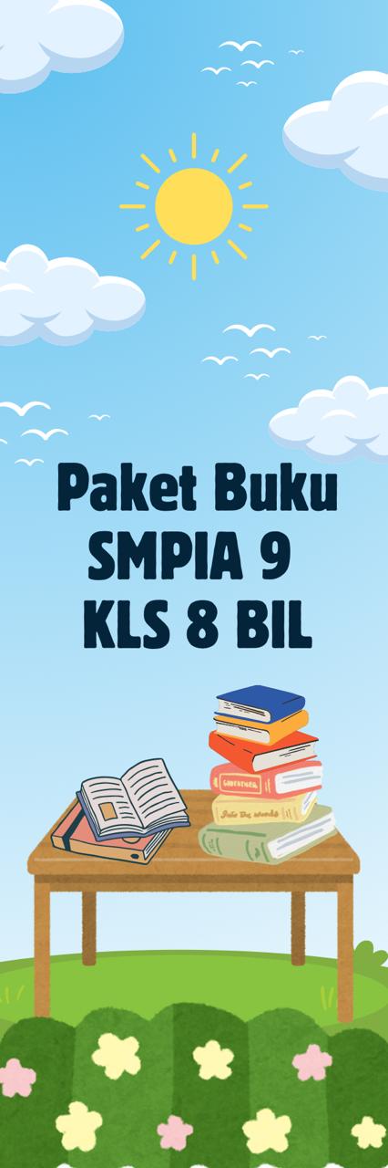 paket buku smpia 9 kls 8 BILL