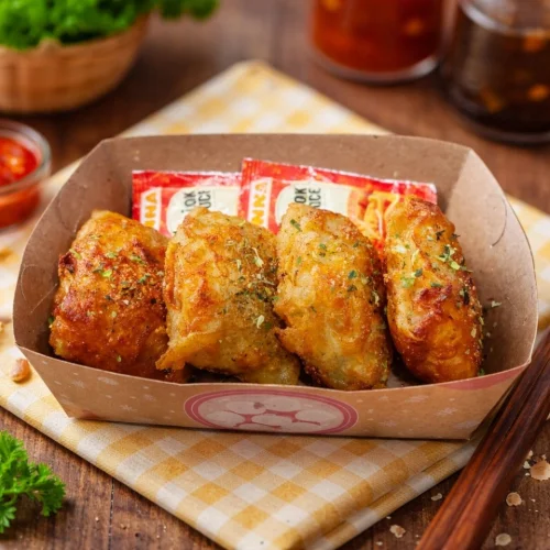 Dimsum Goreng Keju Lumer isi 4 pcs