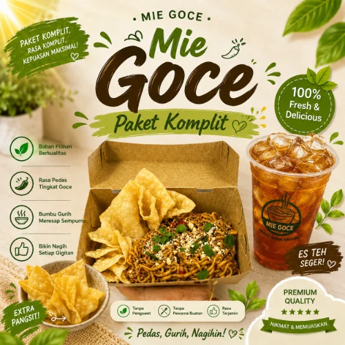 Mie Goce Paket Komplit