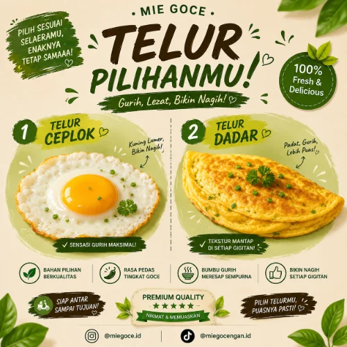 Telur Dadar/Ceplok